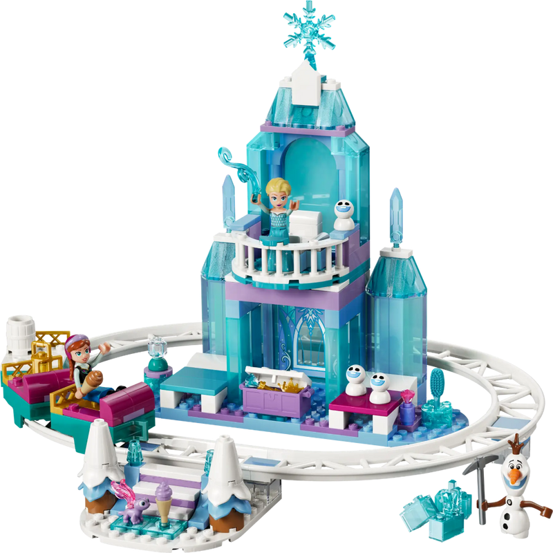 Lego 43281 Disney Elsa's Ice Castle & Snow Ride Adventure (216 Pieces)