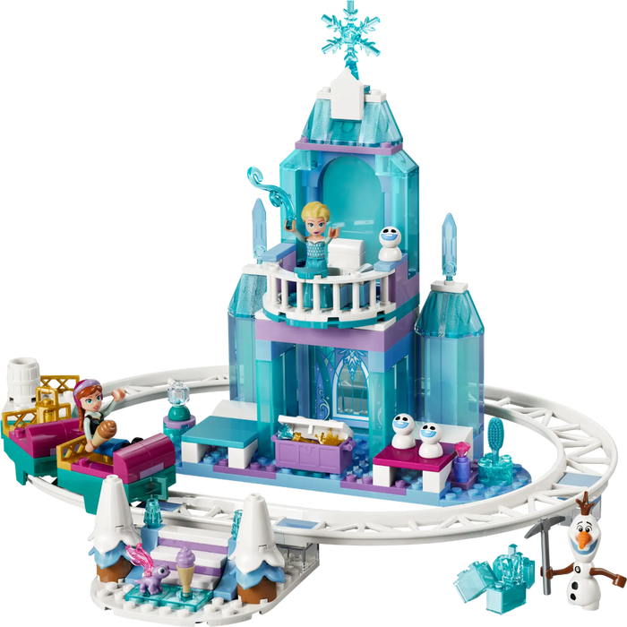 Lego 43281 Disney Elsa's Ice Castle & Snow Ride Adventure (216 Pieces)-Construction-LEGO-Toycra