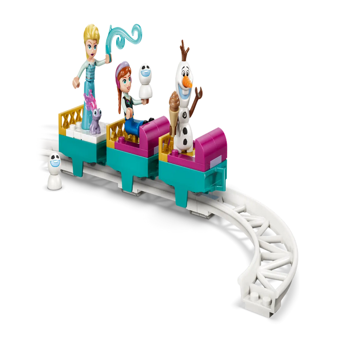Lego 43281 Disney Elsa's Ice Castle & Snow Ride Adventure (216 Pieces)-Construction-LEGO-Toycra
