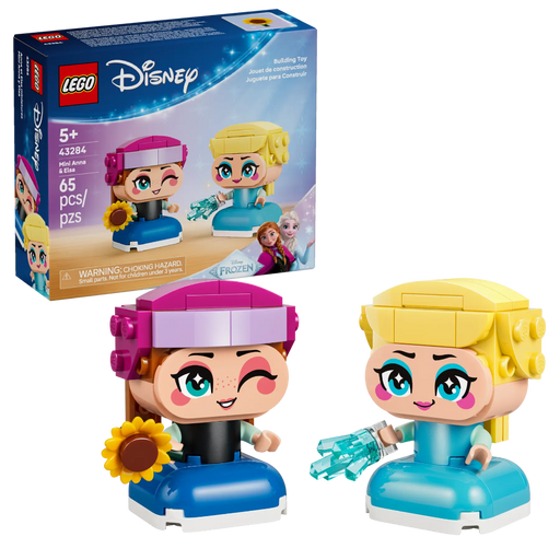 Lego 43284 Disney Mini Anna & Elsa (65 Pieces)-Construction-LEGO-Toycra