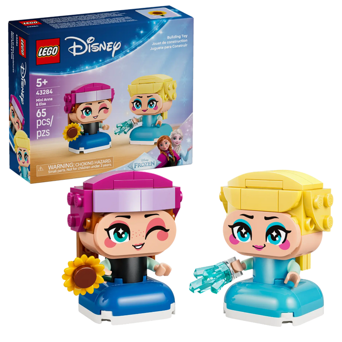 Lego 43284 Disney Mini Anna & Elsa (65 Pieces)-Construction-LEGO-Toycra