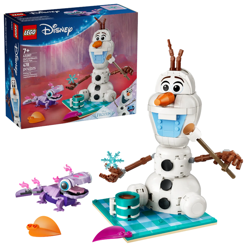 Lego 43287 Disney Olaf And Bruni’s Picnic Fun (478 Pieces)