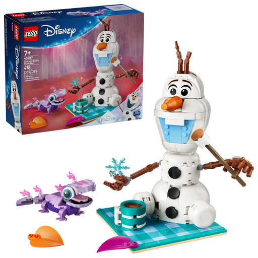 Lego 43287 Disney Olaf And Bruni’s Picnic Fun (478 Pieces)-Construction-LEGO-Toycra