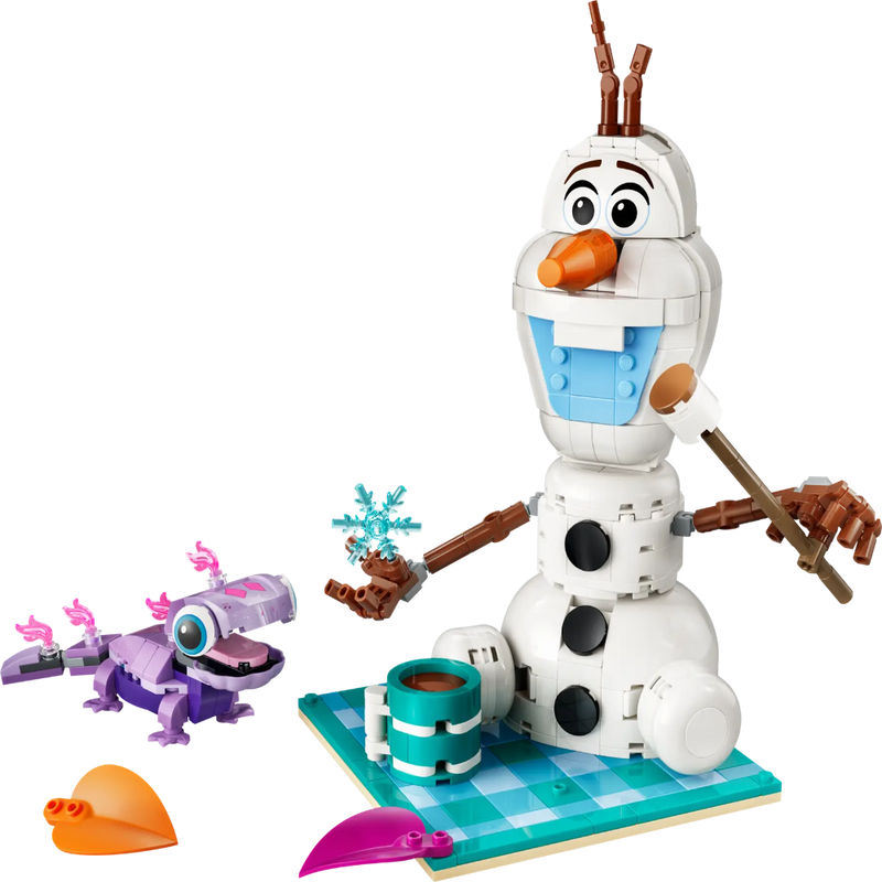 Lego 43287 Disney Olaf And Bruni’s Picnic Fun (478 Pieces)
