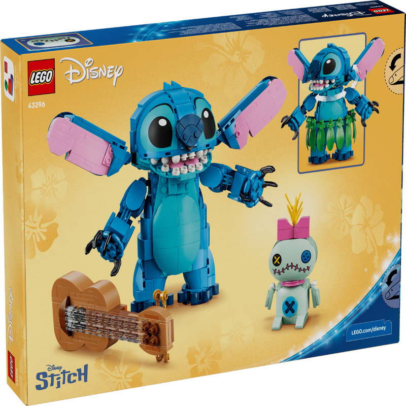 Lego 43296 Disney Stitch & Scrump (713 Pieces)