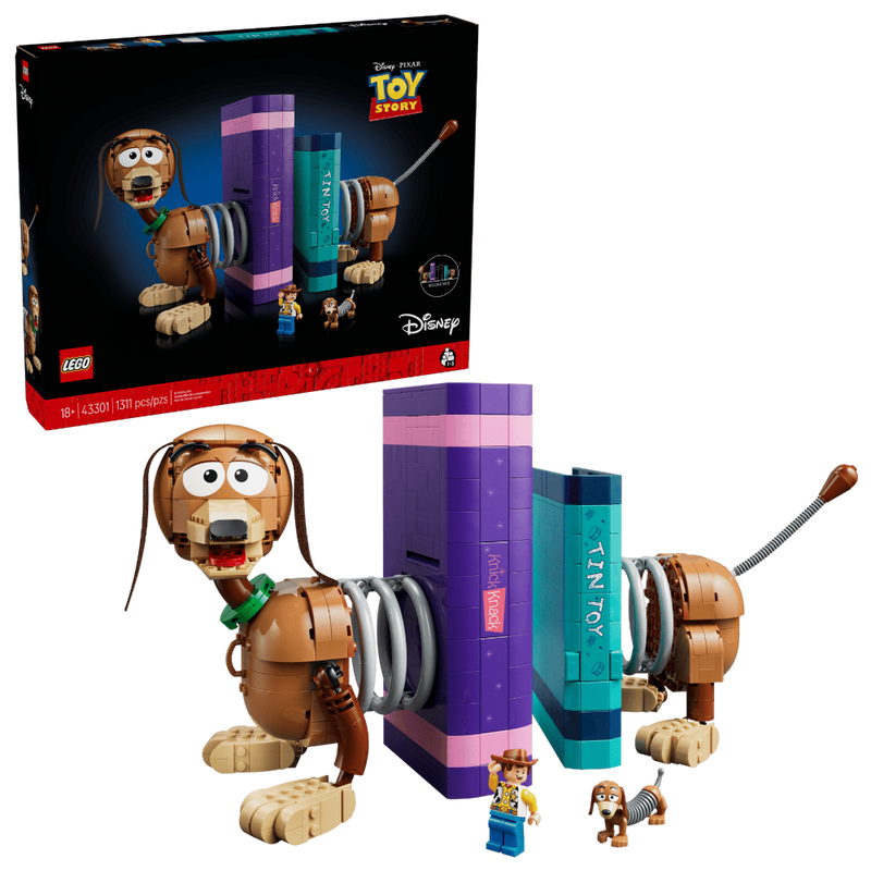 Lego 43301 Disney Toy Story Slinky Dog Bookends (1311 Pieces)