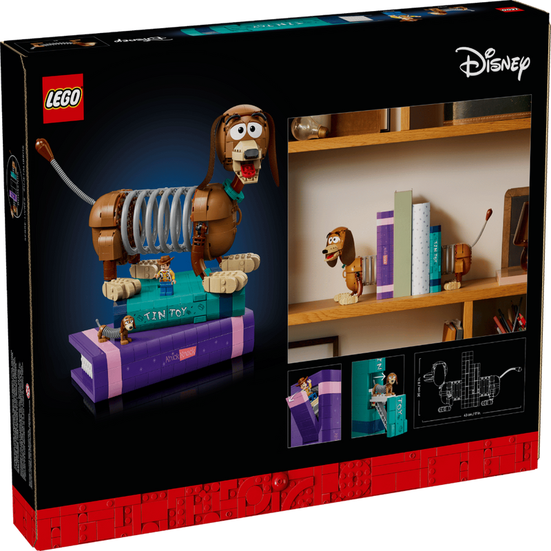 Lego 43301 Disney Toy Story Slinky Dog Bookends (1311 Pieces)