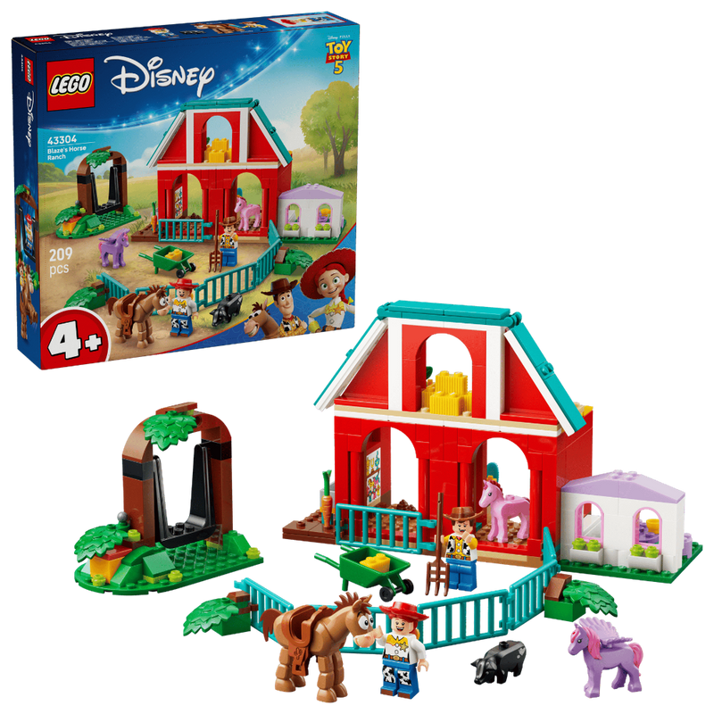 Lego 43304 Disney Blaze's Horse Ranch (209 Pieces)