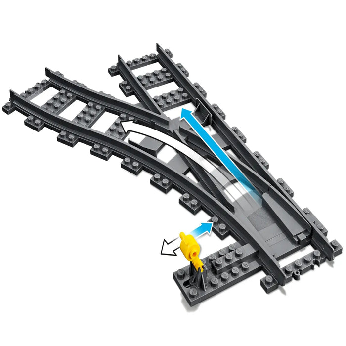 Lego 60238 City Switch Tracks (8 Pieces)-Construction-LEGO-Toycra