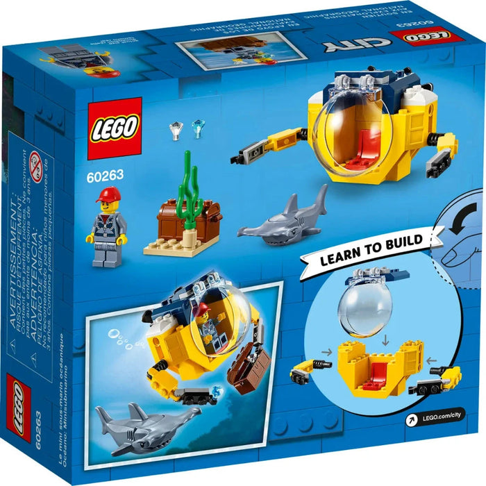 Lego 60263 City Ocean Mini-Submarine (41 Pieces)-Construction-LEGO-Toycra