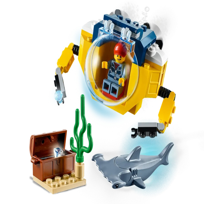 Lego 60263 City Ocean Mini-Submarine (41 Pieces)-Construction-LEGO-Toycra