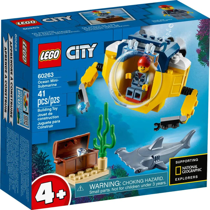 Lego 60263 City Ocean Mini-Submarine (41 Pieces)-Construction-LEGO-Toycra