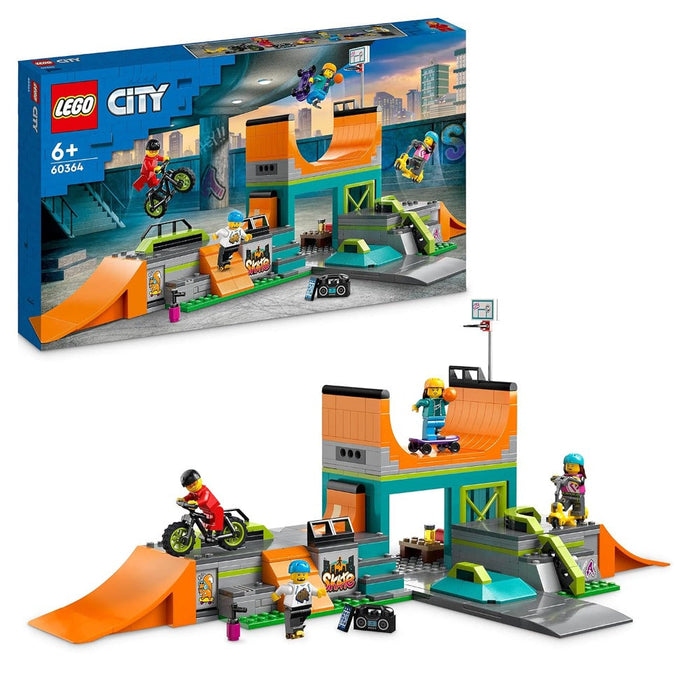 Lego 60364 City Street Skate Park 454 Pieces — Toycra