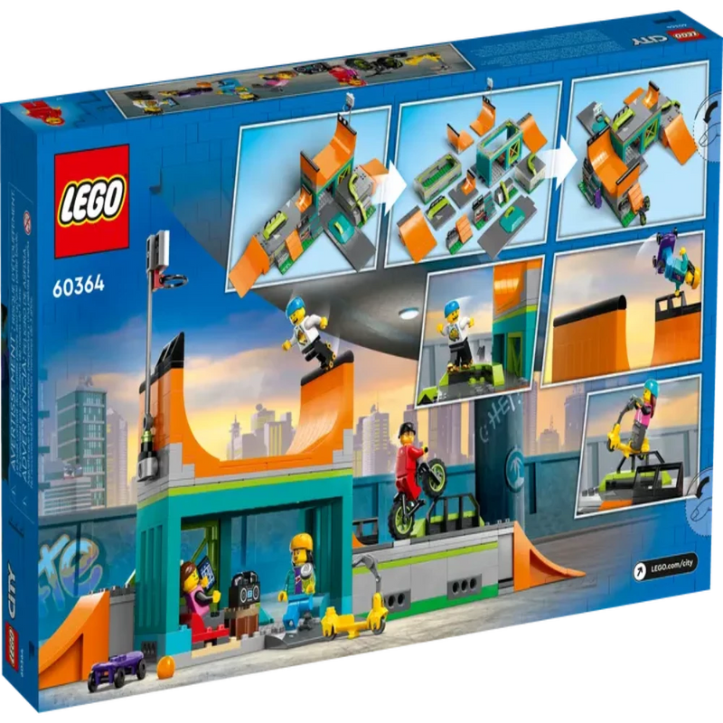 Lego 60364 City Street Skate Park - 454 Pieces