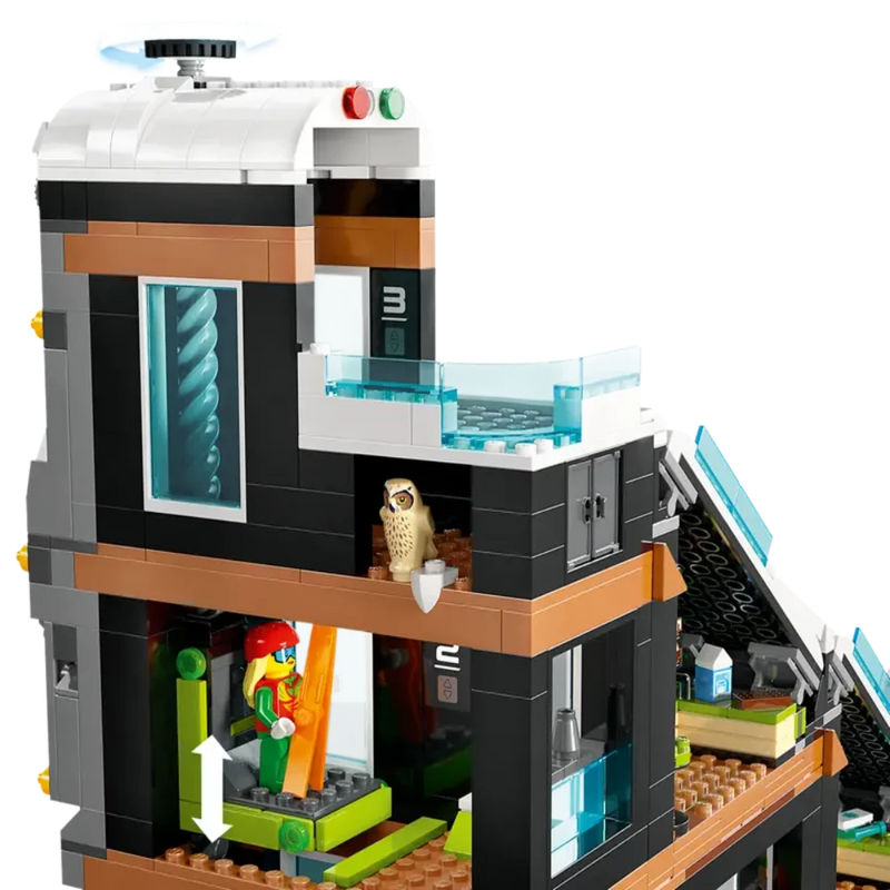 Lego 60366 City Ski And Climbing Centre - 1045 Pieces