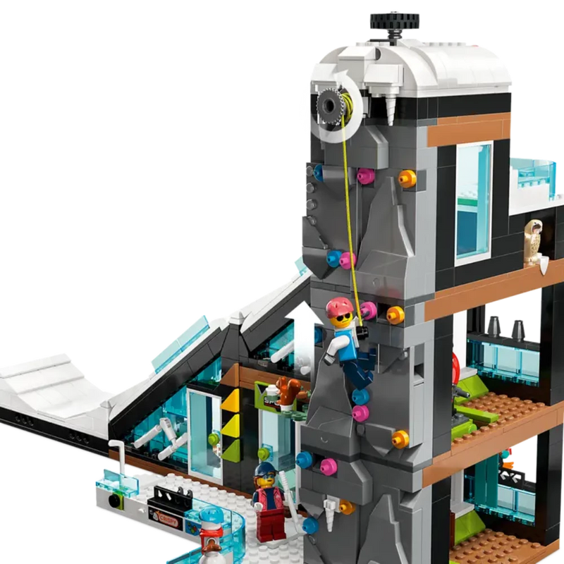 Lego 60366 City Ski And Climbing Centre - 1045 Pieces
