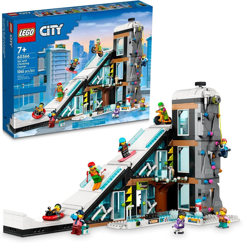 Lego 60366 City Ski And Climbing Centre - 1045 Pieces