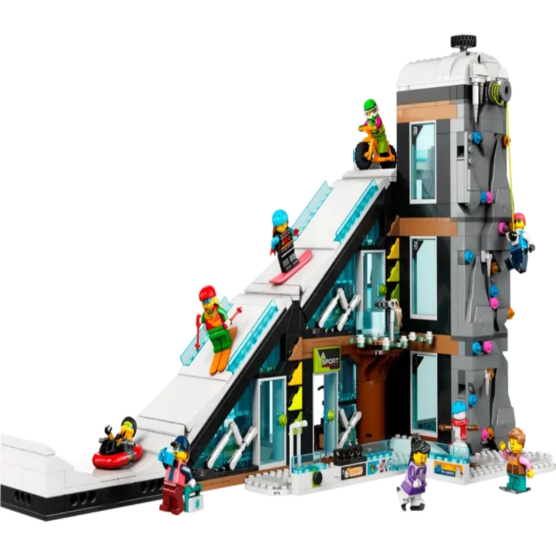 Lego 60366 City Ski And Climbing Centre - 1045 Pieces