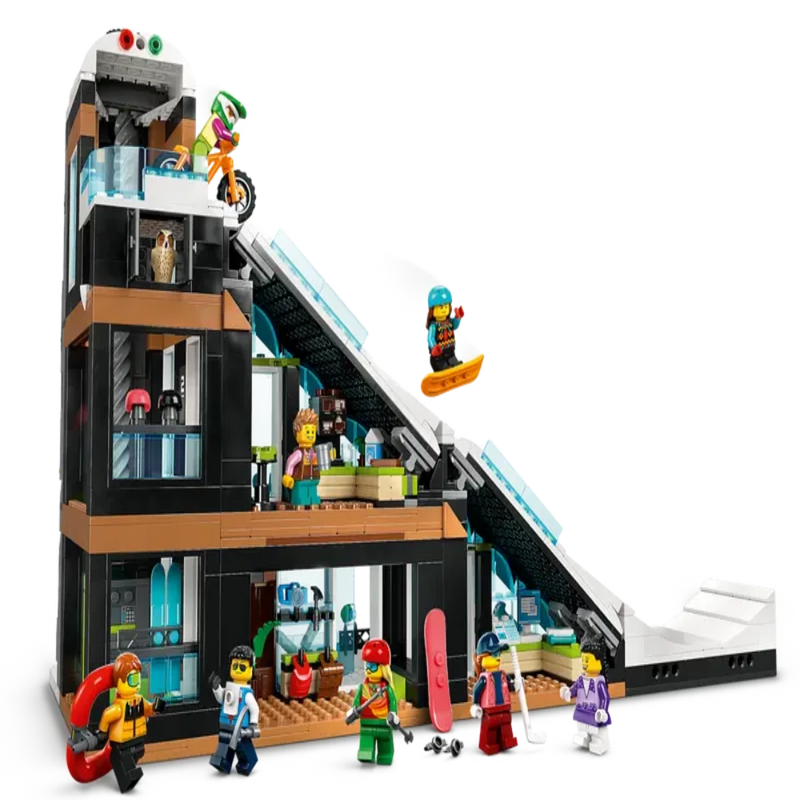 Lego 60366 City Ski And Climbing Centre - 1045 Pieces