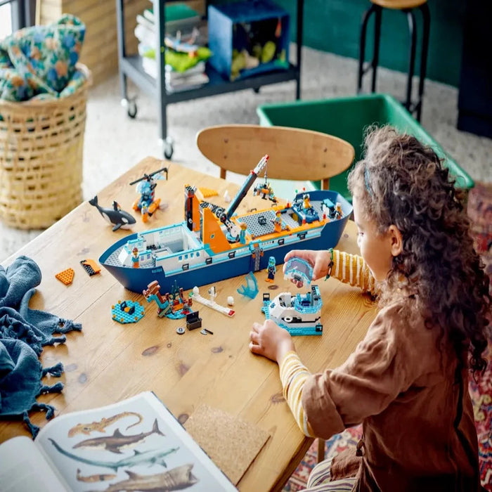 Lego 60368 City Arctic Explorer Ship (815 Pieces) — Toycra