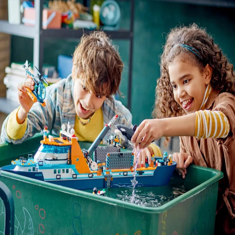 Lego 60368 City Arctic Explorer Ship (815 Pieces)-Construction-LEGO-Toycra