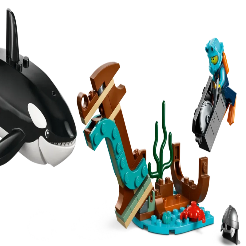 Lego 60368 City Arctic Explorer Ship (815 Pieces)-Construction-LEGO-Toycra