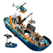 Lego 60368 City Arctic Explorer Ship (815 Pieces)-Construction-LEGO-Toycra