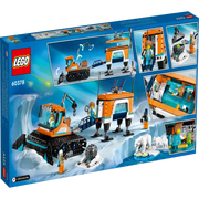 Lego 60378 City Arctic Explorer Truck And Mobile Lab - 489 Pieces