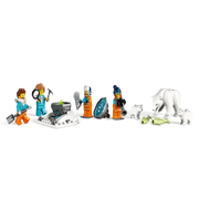 Lego 60378 City Arctic Explorer Truck And Mobile Lab - 489 Pieces
