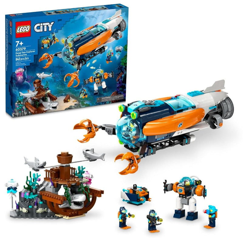 Lego 60379 City Deep-Sea Explorer Submarine (842 Pieces)