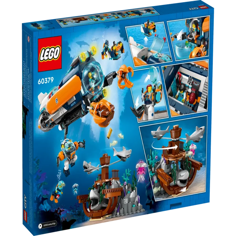 Lego 60379 City Deep-Sea Explorer Submarine (842 Pieces)
