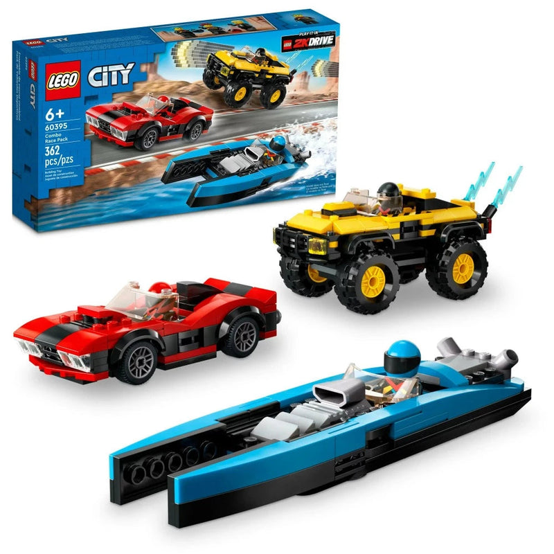 Lego 60395 City Combo Race Pack (362 Pieces)-Construction-LEGO-Toycra