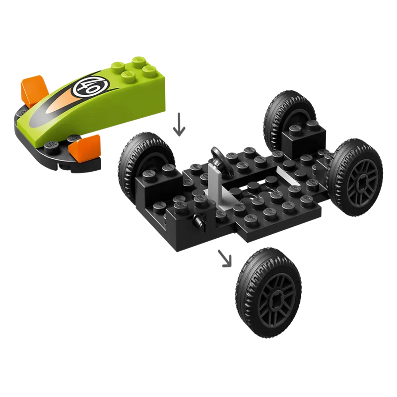 Lego 60399 City Green Race Car-Construction-LEGO-Toycra
