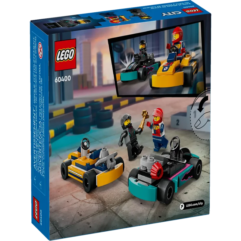 Lego 60400 City Go-Karts And Race Drivers