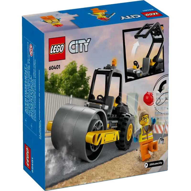 Lego 60401 City Construction Steamroller (78 Pieces)