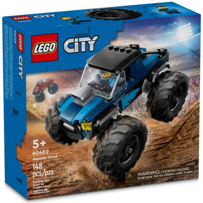 Lego 60402 City Blue Monster Truck (148 Pieces)