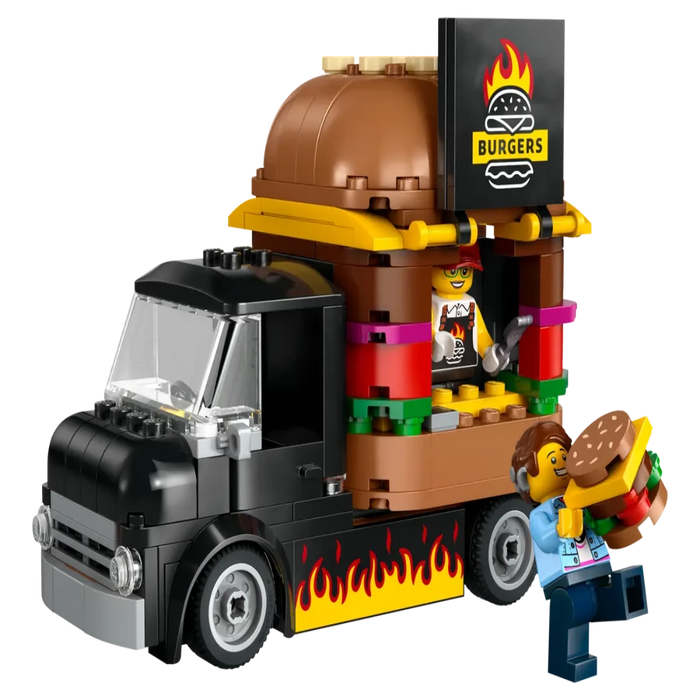 Lego 60404 City Burger Truck (194 Pieces)-Construction-LEGO-Toycra