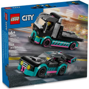 Lego 60406 City Race Car And Car Carrier Truck (328 Pieces)