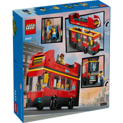 Lego 60407 City Red Double-Decker Sightseeing Bus (384 Pieces)