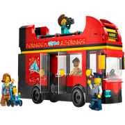 Lego 60407 City Red Double-Decker Sightseeing Bus (384 Pieces)