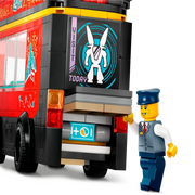 Lego 60407 City Red Double-Decker Sightseeing Bus (384 Pieces)