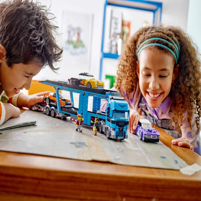 Lego 60408 City Car Transporter Truck With Sports Cars (998 Pieces