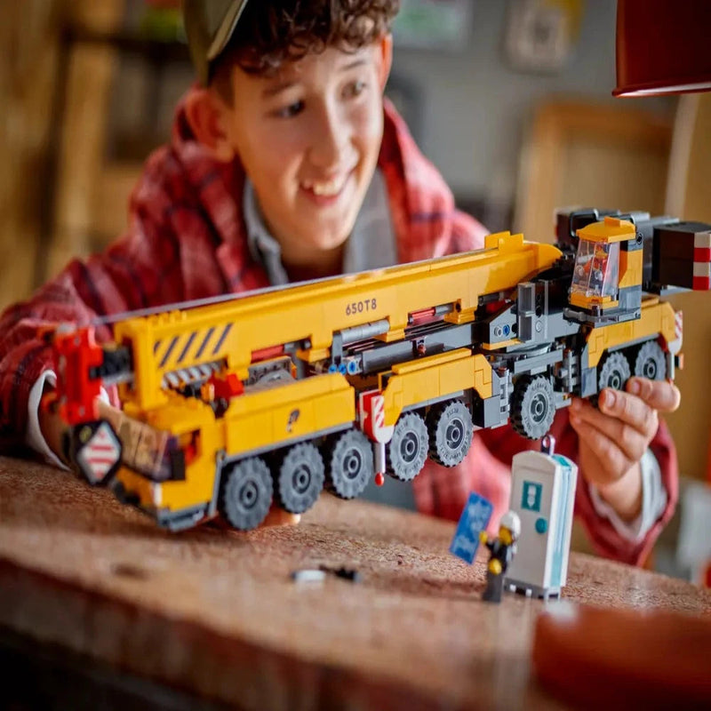 Lego 60409 City Yellow Mobile Construction Crane (1116 Pieces)