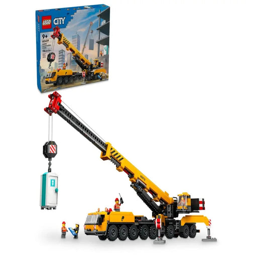 Lego 60409 City Yellow Mobile Construction Crane (1116 Pieces)-Construction-LEGO-Toycra