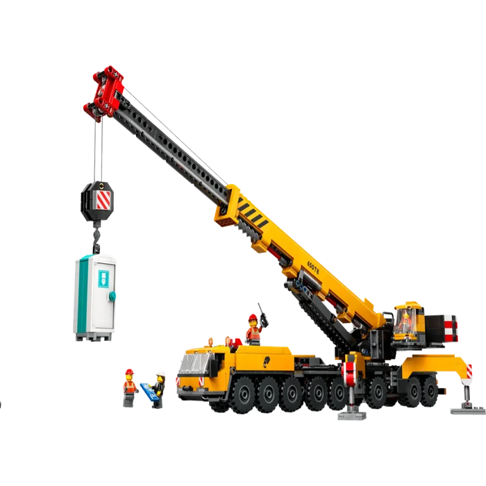 Lego 60409 City Yellow Mobile Construction Crane (1116 Pieces)-Construction-LEGO-Toycra