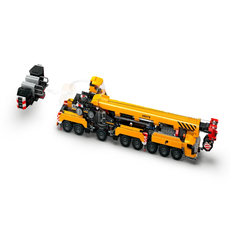 Lego 60409 City Yellow Mobile Construction Crane (1116 Pieces)