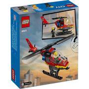 Lego 60411 City Fire Rescue Helicopter - 85 Pieces
