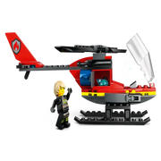 Lego 60411 City Fire Rescue Helicopter - 85 Pieces