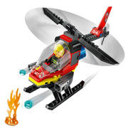 Lego 60411 City Fire Rescue Helicopter - 85 Pieces
