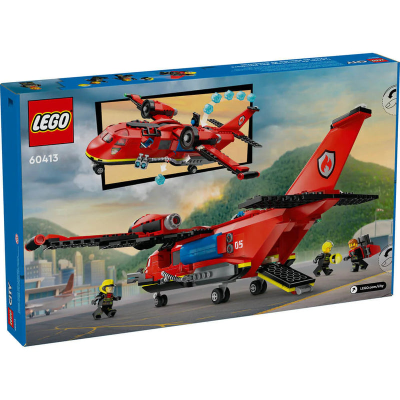 Lego 60413 City Fire Rescue Plane (478 Pieces)-Construction-LEGO-Toycra